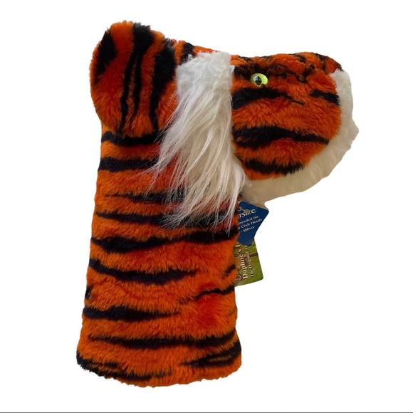 Tiger Golf Club Headcover for Driver + Oversize Golf Clubs - Headcover by Daphne - Picture 1 of 4